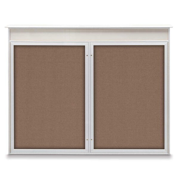Single Door Enclosed Indoor Letterboard